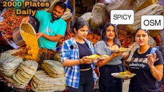 Indian No1 Spicy tadka wale kulcha chola  2000 Plates daily indianstreetfood [upl. by Sabelle]