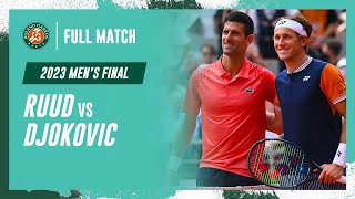 Djokovic vs Ruud 2023 Mens final Full Match  RolandGarros [upl. by Mcbride]