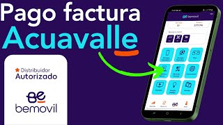 Pago de factura ACUAVALLE con Código de Barras en bemovil ⭐ [upl. by Etteiluj]