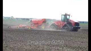 CASEIH Quadtrac 535 amp Väderstad Rapid 800 Jumbo [upl. by Aluk]