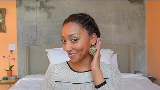 HAIR TUTORIAL A Braided Updo [upl. by Crofoot]