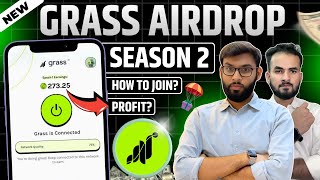 Grass Airdrop Season 2 🪂  Grass Airdrop Complete Guide [upl. by Arsuy]