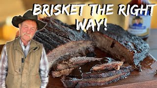 How to Smoke a Brisket RIGHT  An Easy StepByStep Guide [upl. by Yelekalb871]