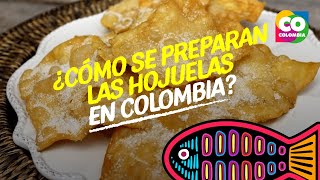 Así se preparan las Hojuelas  Comida típica de Colombia [upl. by Notac]