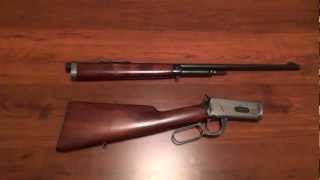 Winchester Model 55 Takedown Rifle CloseUp [upl. by Hujsak31]