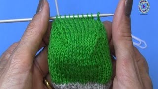 Projekt Sockenstricken hier das Fersenkäppchen 4 Teil [upl. by Halie]