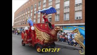 Cortège de Gayant  Douai 59  2017 [upl. by Darnall]