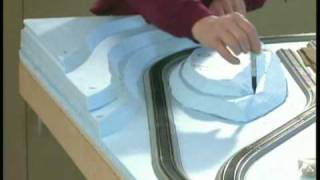 Build a model train layout Model railroad scenery Part 1 how to WGH [upl. by Nyved]