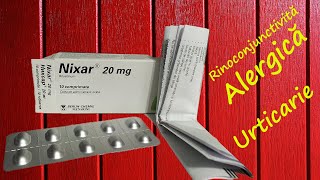 Nixar remediu antihistaminic [upl. by Pennebaker781]