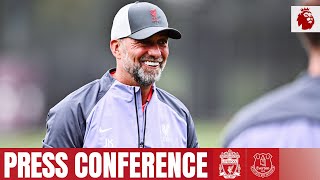 Jürgen Klopps preMerseyside derby press conference  Liverpool vs Everton [upl. by Zima]