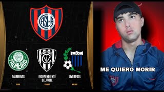 HINCHA DE SAN LORENZO REACCIONA AL SORTEO DE LIBERTADORES 2024  IMPOSIBLE [upl. by Artcele888]