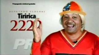 Campanha de Tiririca para deputado federal 110910 [upl. by Som]