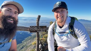 Cucamonga Peak via Icehouse Canyon Trail June 2024 [upl. by Standish]