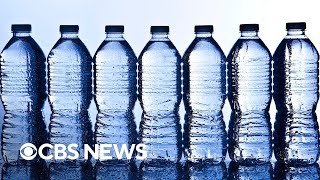 High levels of nanoplastics found in bottled water new study shows [upl. by Eillah]