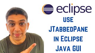 Java swing tutorial using Eclipse  How to use JTabbedPane in Eclipse Java GUI [upl. by Orban]