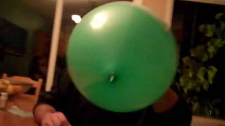 balloon pops in guys face [upl. by Swee]