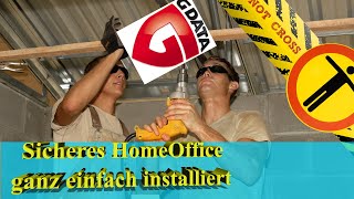 Free Antivirus  G DATA Internet Security ganz einfach für sicheres HomeOffice installieren  FadIT [upl. by Zaneski]