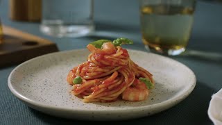 Barilla  Basilico Soslu ve Karidesli Spaghetti [upl. by Mariken]