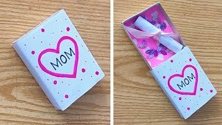 easy mothers day gift idea from paper  last minute mothers day gift  happy mothers day gift 2024 [upl. by Aufmann]