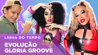 GLORIA GROOVE DE CANTOR MIRIM A DRAG QUEEN ÍCONE POP  Foquinha FBI [upl. by Eilyah]