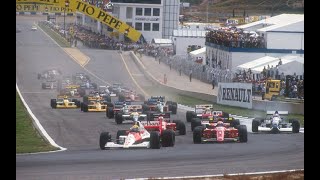 F1 1990 Jerez Grand Prix Highlights [upl. by Nosyaj854]