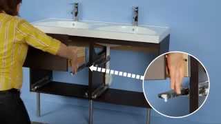 IKEA GODMORGON Double Sink Installation Instructions [upl. by Polard742]