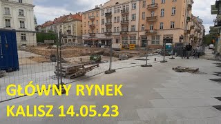 Główny Rynek w Kaliszu na 6 tygodni przed terminem  Bez komentarza 11 [upl. by Nikral113]