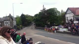 Isle of Man TT 2013 Bottom of Bray Hill [upl. by Troyes]