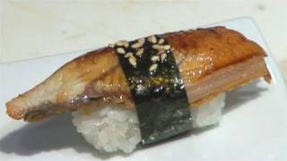 How To Prepare Unagi Nigiri [upl. by Marrin]