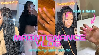 300 maintenance vlog come to my appointments w me💗 hey to 80000 subs [upl. by Attebasile]