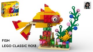 FISH Lego classic 11013 ideas How to build [upl. by Lowndes]