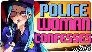 ASMR PoliceWoman Confesses Her Feelings Under Arrest Love Voice Acting Italian Accent [upl. by Akirehc329]