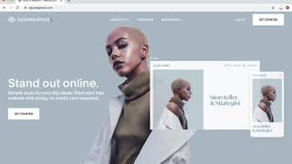 Organize and Publish a Portfolio with Squarespace [upl. by Fotzsyzrk]