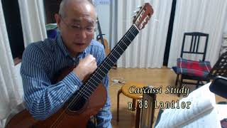 第12回Carcassi study learning カルカッシ教本解説 ｐ38 The sheet music and tab note 楽譜とタブ譜 [upl. by Lacey486]