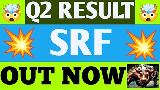 Srf Q2 Results 2025  Srf Results Today  Srf share news today  Srf Share Update  Srf Share News [upl. by Tilly]