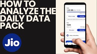 How to Analyse the Daily Data Pack Using my Jio App [upl. by Akinej502]