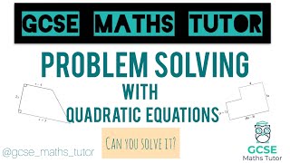 EP3 Forming amp Solving Quadratics  Can You Solve These GCSE Questions  Grade 6 Problem Solving [upl. by Ecienahs]