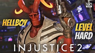 HELLBOY VS SUPERMAN  INJUSTICE 2 [upl. by Ynove]