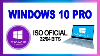 Descargar Windows 10 ISO Oficial  32 ó 64 bits Home y PRO ➡️Para USB GRATIS✅ [upl. by Everett]