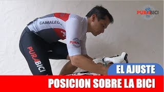 El Ajuste Posición sobre la Bici Fitting [upl. by Ejroj264]