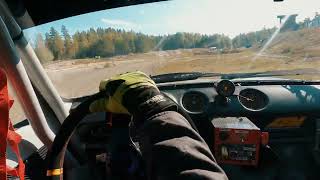 Rally Sprint race in Hällefors Sweden 2024 [upl. by Luapsemaj]