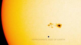 NASA’s SDO Watches a Sunspot Turn Toward Earth [upl. by Derraj457]