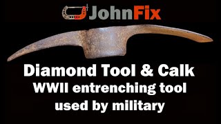 Diamond Tool amp Calk entrenching tool made for WWII military [upl. by Ruy169]