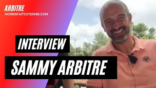 Interview Sammy arbitre juge de ligne à Roland Garros [upl. by Garnette752]