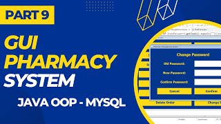 GUI for Pharmacy Management System using Java Part 3 [upl. by Aber]