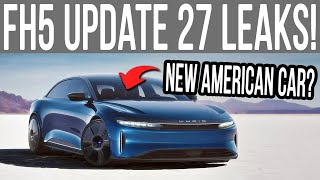 Forza Horizon 5 AMERICAN CARS Leaked for UPDATE 27 [upl. by Clare]