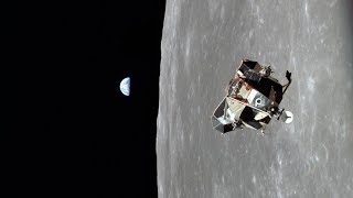 Relive Apollo 11 Watch Neil and Buzz walk on moon in restored footage [upl. by Nivlad]