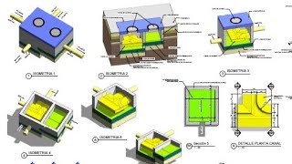 REVIT ESTRUCTURAS CAJAS ALIVIADEROS ALCANTARILLADO COMBINADO 1 [upl. by Mendive]