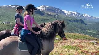 Til fjells på hesteryggen  Riding på Raubergstulen [upl. by Iegres915]