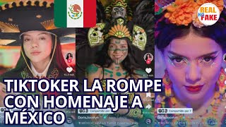 Doris Jocelyn la rompe con homenaje a México su trend con trajes típicos causa furor en el mundo [upl. by Karee115]